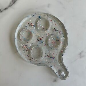 Handmade sprinkle shot tray 🎊